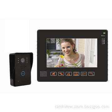 9" LCD Video Door Phone with CCTV Camera Connection (CV-VDK901)